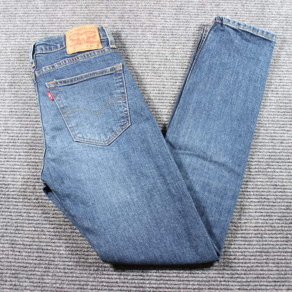 Levi’s 510 Skinny Jeans Men’s 28x32 Medium Wash Stretch Blue Denim - Picture 1 of 8